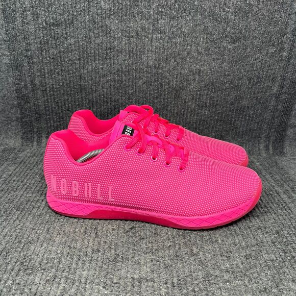 NOBULL Outwork Trainer Low Fuchsia Hot Pink Training Shoes Athletic Mens Size 14 - Picture 1 of 8